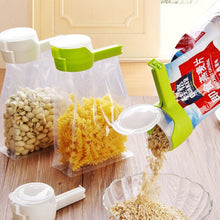 Load image into Gallery viewer, Snack Sealing Clip Fresh Keeping Sealer Clamp Plastic Helper Food Saver Travel Kitchen Gadgets Seal Pour Food Storage Bag Clip
