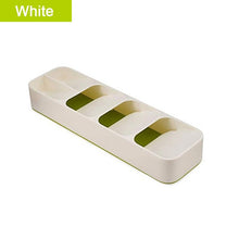 Load image into Gallery viewer, New Storage Tray Kitchen Drawer Organizer Kitchen Spoon Forks Cutlery Storage Separation Container Plastic Knife Block Holder
