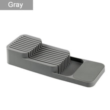Load image into Gallery viewer, New Storage Tray Kitchen Drawer Organizer Kitchen Spoon Forks Cutlery Storage Separation Container Plastic Knife Block Holder
