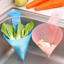 Load image into Gallery viewer, 1Pcs Drain Basket Detachable 3Colors Suction Cup Style Leaking Vegetable Basket 42*17.5CM Kitchen Accessories Portable
