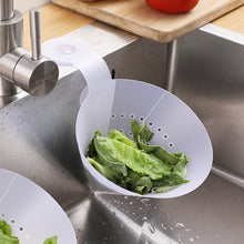 Load image into Gallery viewer, 1Pcs Drain Basket Detachable 3Colors Suction Cup Style Leaking Vegetable Basket 42*17.5CM Kitchen Accessories Portable
